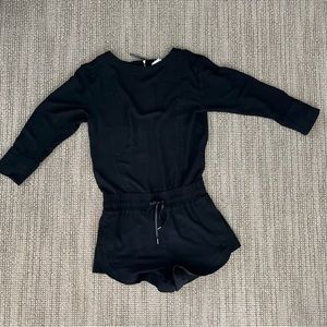 Helmut Lang Romper with Back Cutouts